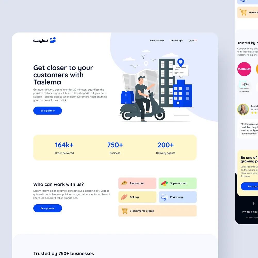Taslema & Design Beats — Product Designer — 2